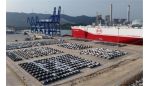海上&ldquo;超级车库&rdquo;满载中国产新能源汽车驶向欧洲